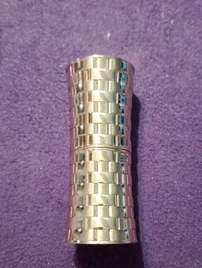 Gold Women's Lipstick Case - Sleek Metallic Finish